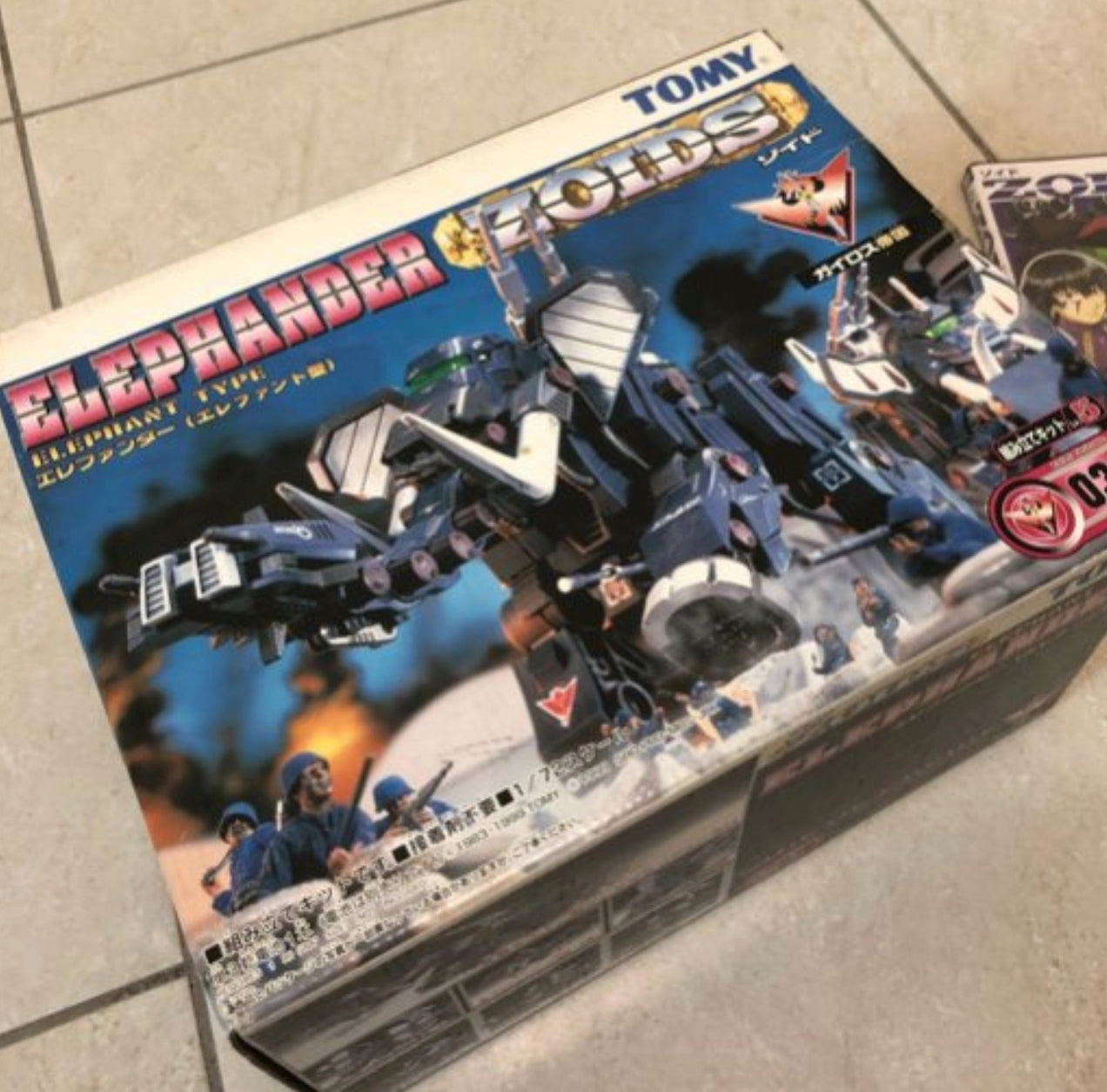 Tomy Zoids 1/72 EZ-038 Elephander Elephant Type Action Model Kit Figure