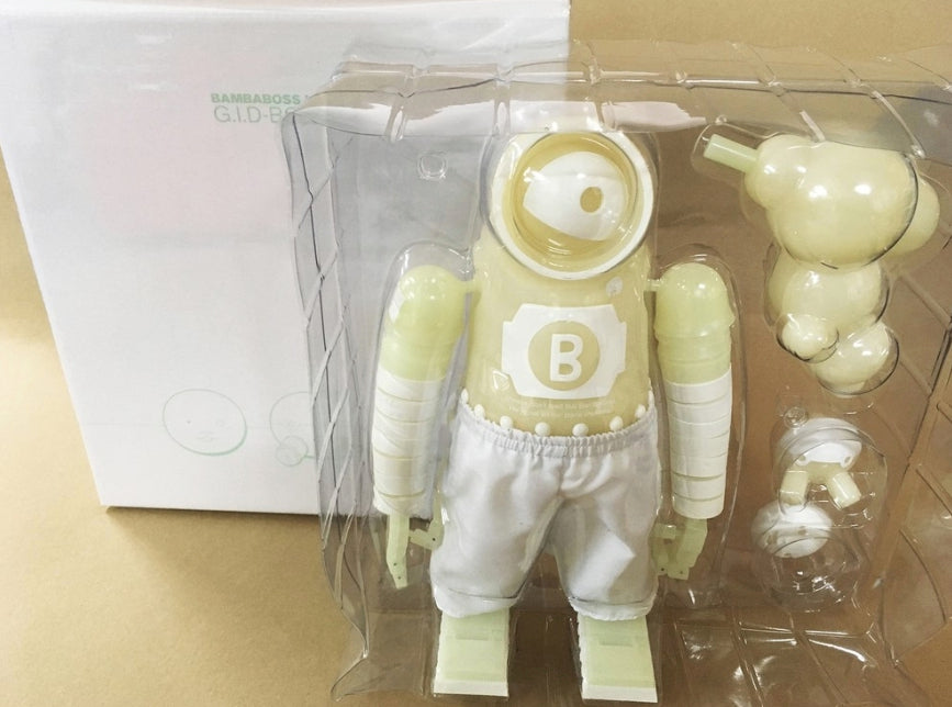 ThreeA 3A Toys 2009 Ashley Wood Bambaboss GID ver 12" Vinyl Figure