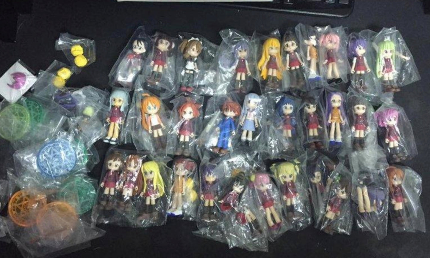 Konami Figumate Magister Negi Negima 32 Mini Trading Figure Set Lot
