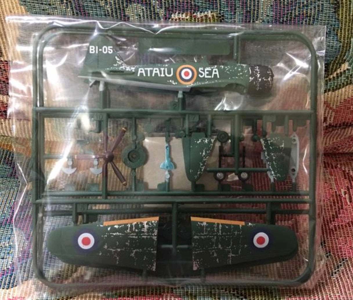 Doyusha 1/100 Tsubasa Collection Vol 10 Zero Fighter Type 21 6+1 Secret 7 Model Kit Figure Set