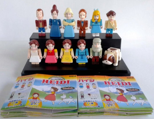 Run'A Tinibiz Heidi Girl of Alps Kubrick Style 11+1 Secret 12 Action Figure Set