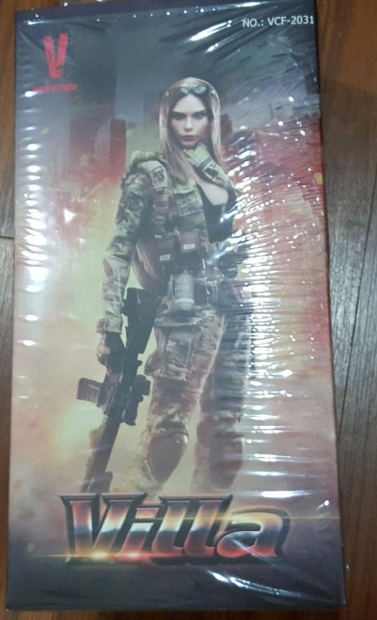 Verycool 1/6 12" VCF-2031 MC Camouflage Women Soldier Villa Action Figure