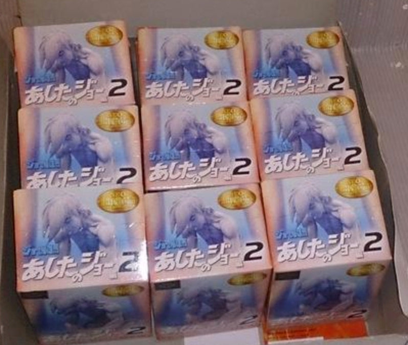 Medicos Tomorrow's Joe Ashita No Yabuki Trading Collection 5 Color + 4 Monochrome 9 Figure Set Used