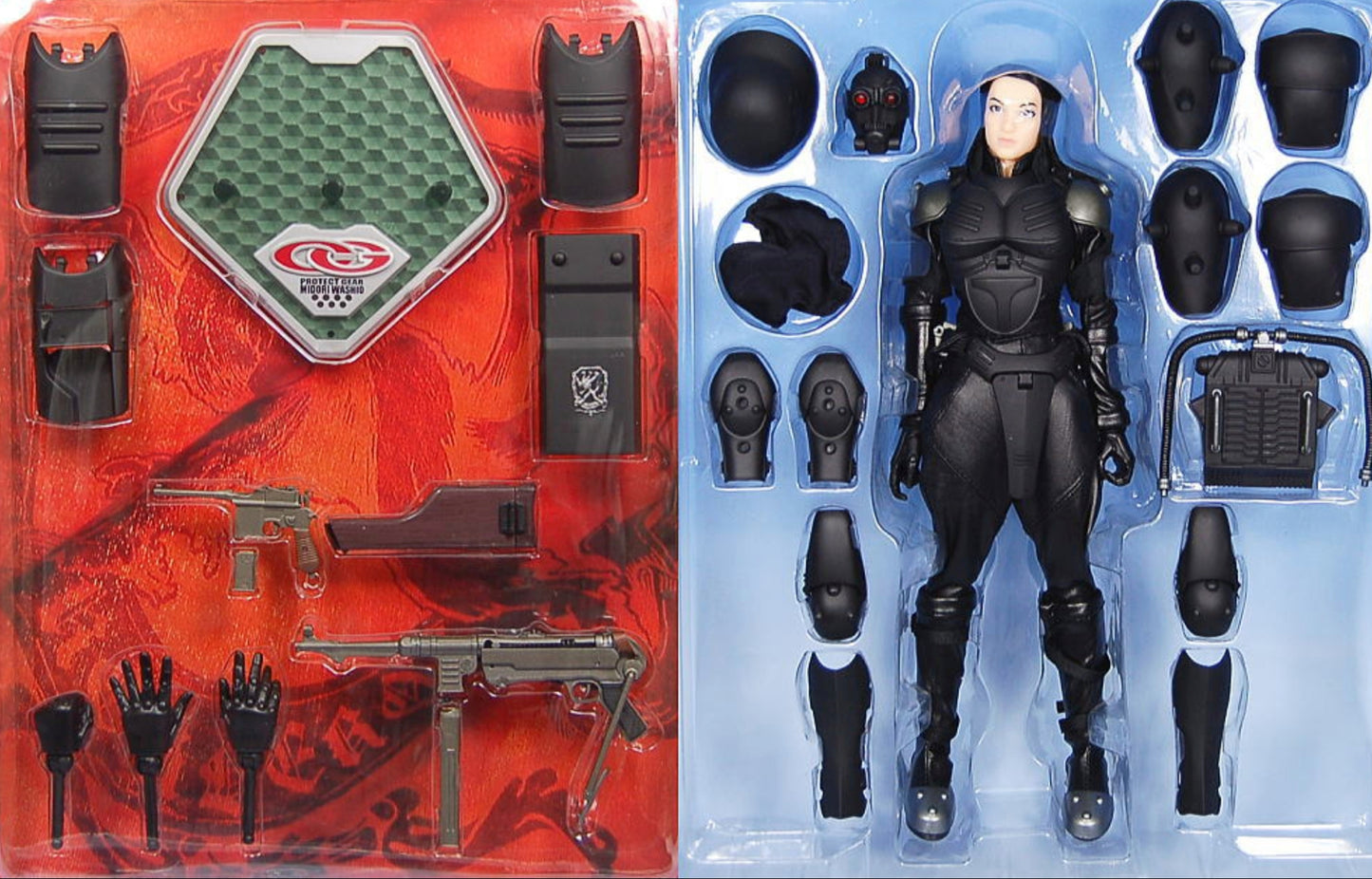 BBi Takara 1/6 12" Cool Girl CG Jin Roh Legend Panzer COP Protect Gear Black Limited ver Action Figure