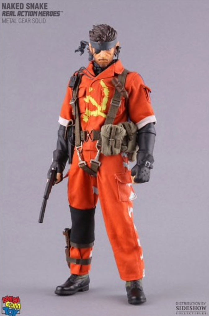 metal gear solid actionfiguren Medicom Toy 1/6 12" RAH Real Action Heroes Metal Gear Solid 3 Snake Eater Naked Cold War ver Action Figure
