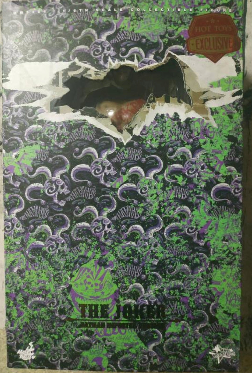Hot Toys 1/6 12" MMS384 Sucide Squad The Joker Batman Imposter ver Action Figure Used