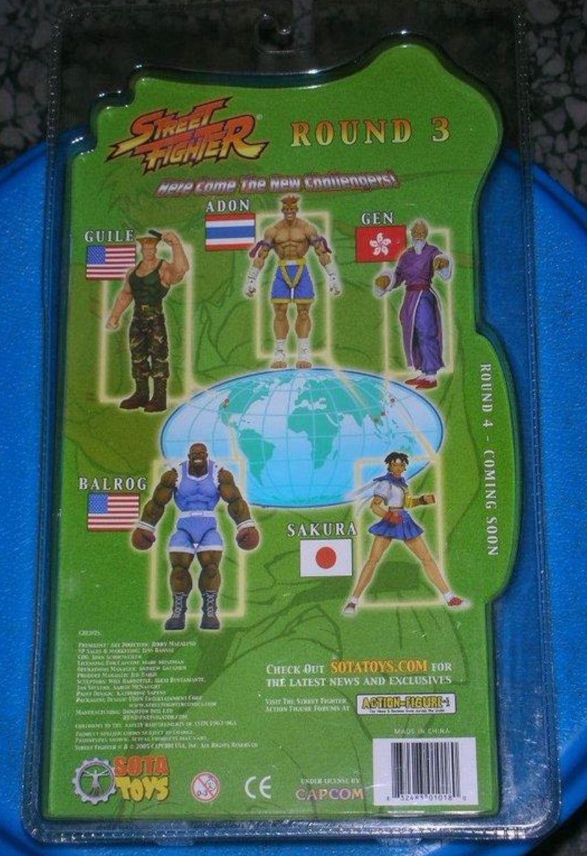 Sota Toys Capcom Street Fighter Series 3 Sakura Action Figure