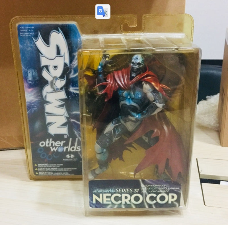 McFarlane Toys Spawn Other World Series 31 Necro Cop Trading Figure