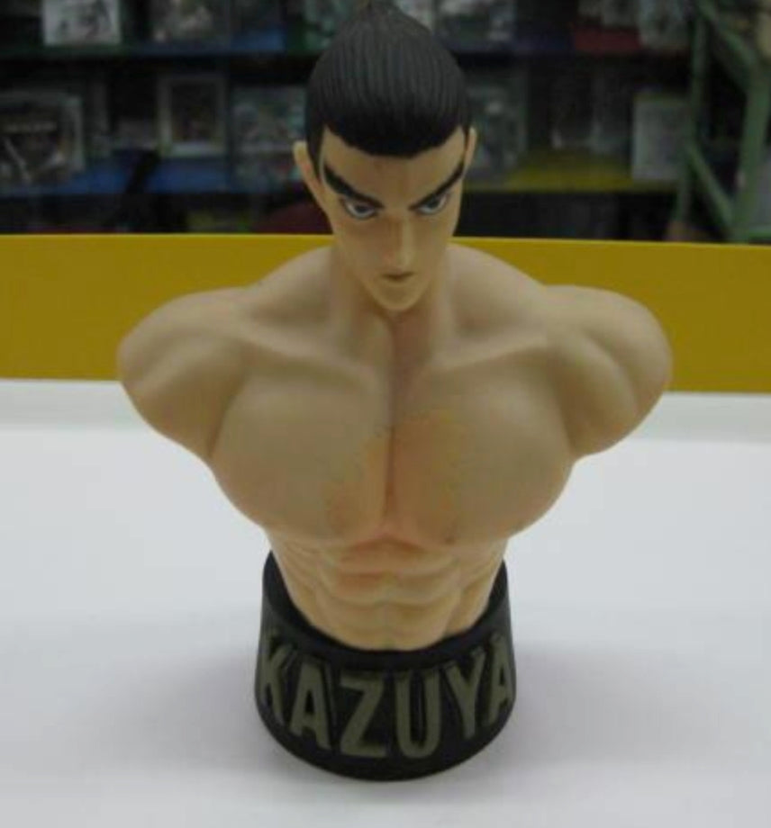 Tekken The King of Iron Fist Tournament Kazuya Mini Bust Soft Coin Bank Figure Used