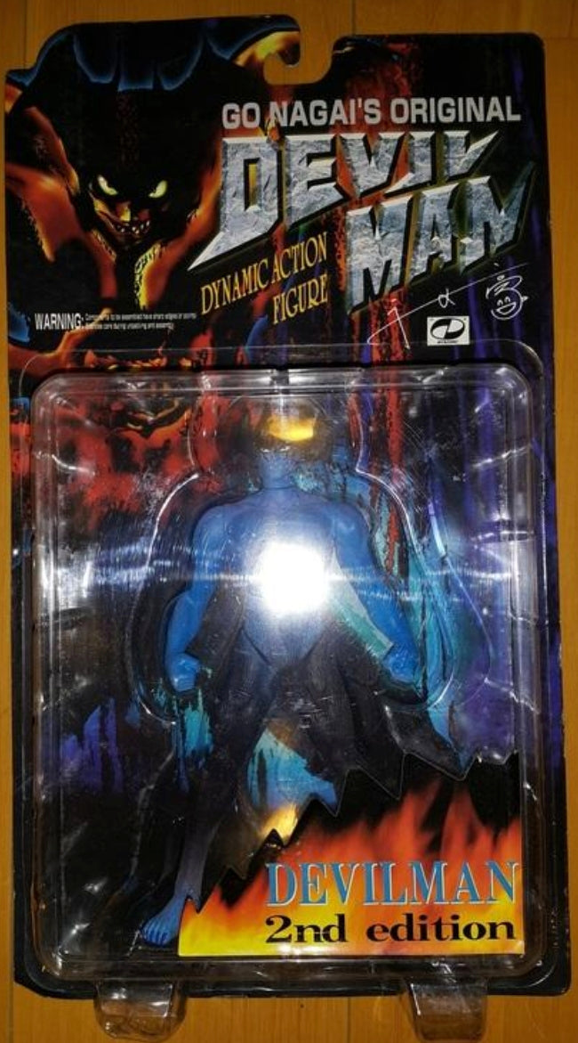 Marmit Devilman Go Nagai Original Dynamic Action Devilman 2nd Edition Blue ver Figure