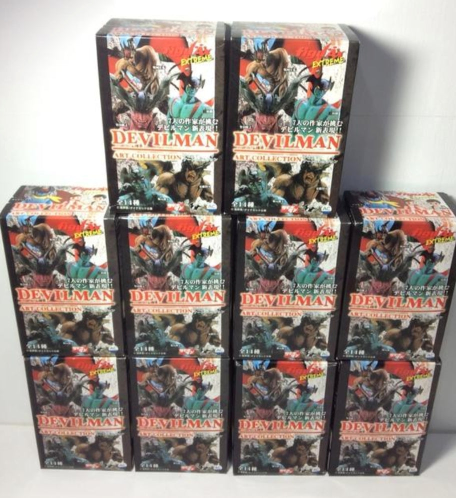 Figuax Extreme Devilman Go Nagai Art Collection Sealed Box 10 Random Trading Figure Set