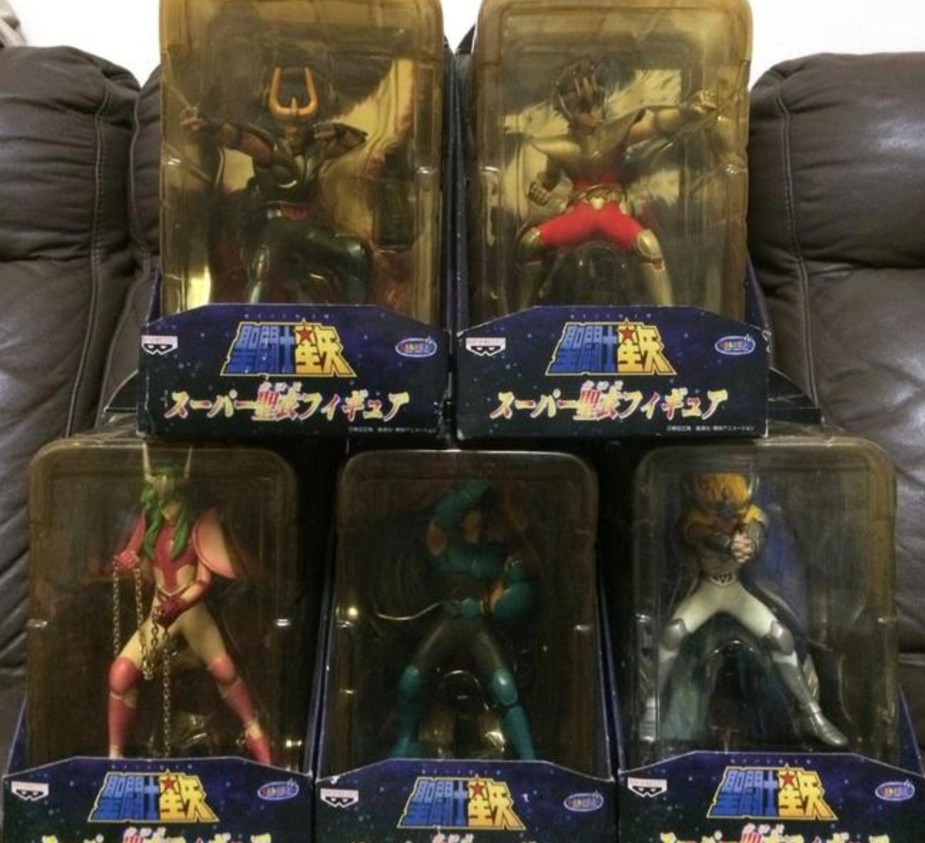 Banpresto Saint Seiya Super Saint Pegasus Dragon Phoenix Andromeda Cygnus 5 Trading Figure Set