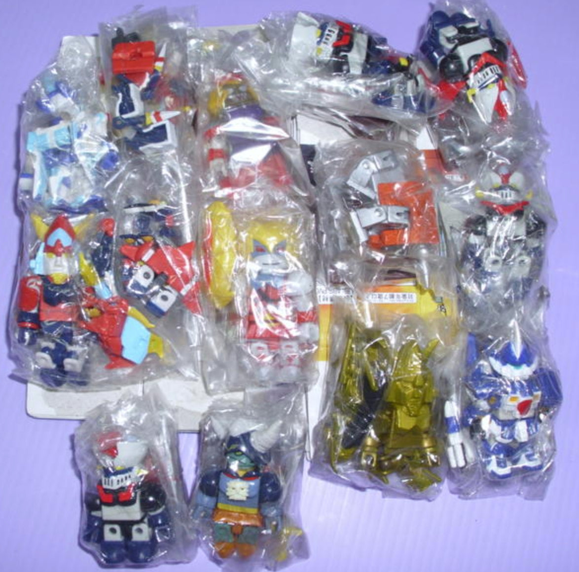 Unifive Super Robot War DeQue 14 Action Figure Set