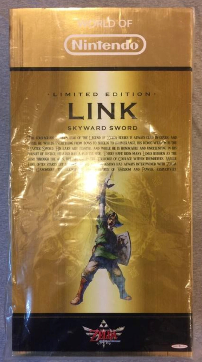Jakks Pacific 2015 SDCC The World of Nintendo Zelda LInk Skyward Sword LImited Edition Action Figure