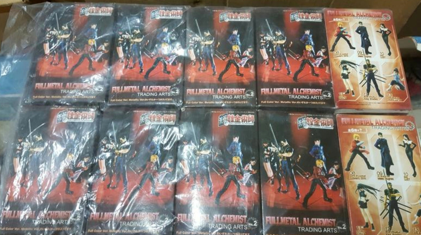 Square Enix Fullmetal Alchemist Trading Arts Part Vol 2 10 Sealed Box Random Figure Set