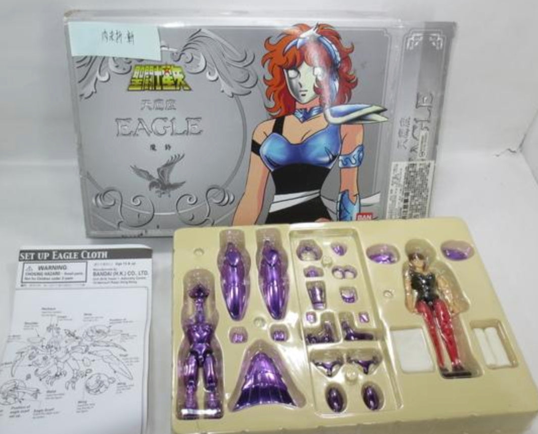 Bandai Saint Seiya Poseidon Myth Eagle Marin H.K. Ver. Plastic Action Figure Set