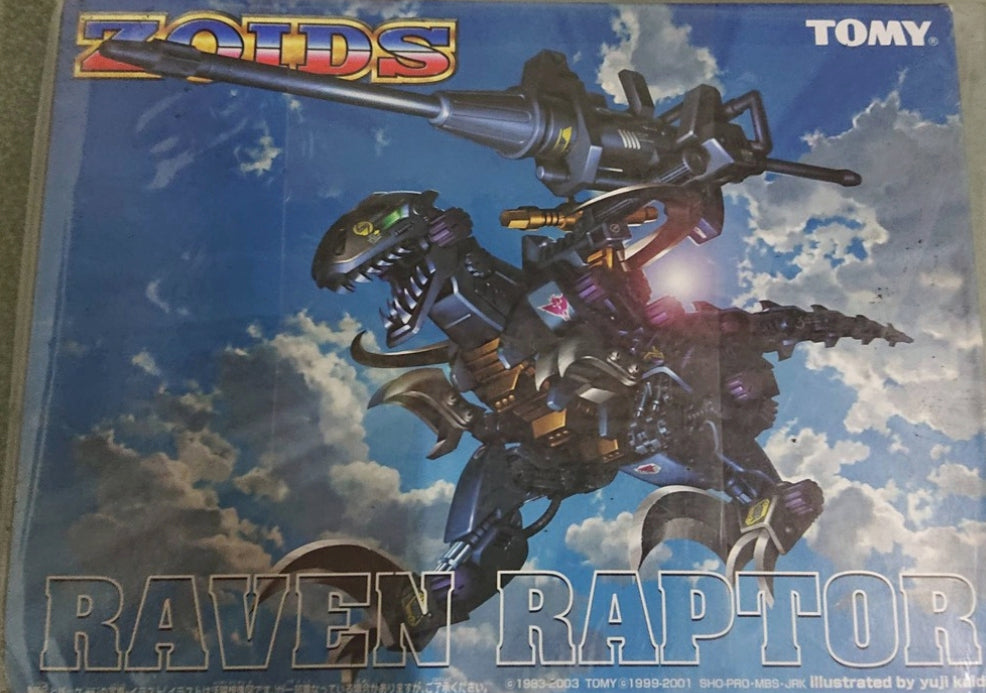 Tomy Zoids 1/72 08 Reven Rapter Action Model Kit Figure