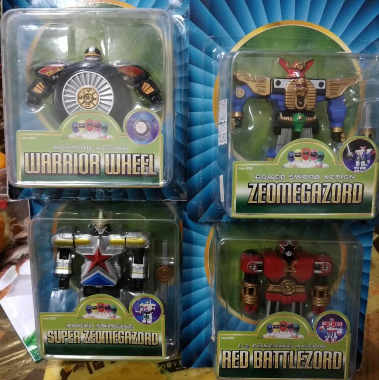 Bandai Power Rangers Zeo Ohranger Warrior Wheel Super Zeomegazord