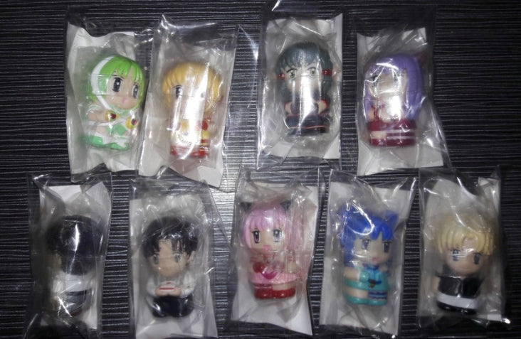 Furuta Tokyo Mew Mew Finger Puppet Collection 9 Figure Set