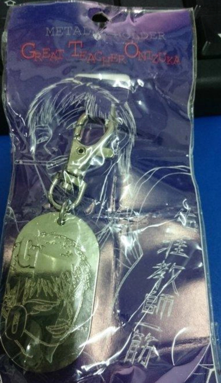 Japan GTO Great Teacher Onizuka Metal Key Chain Holder Strap Figure