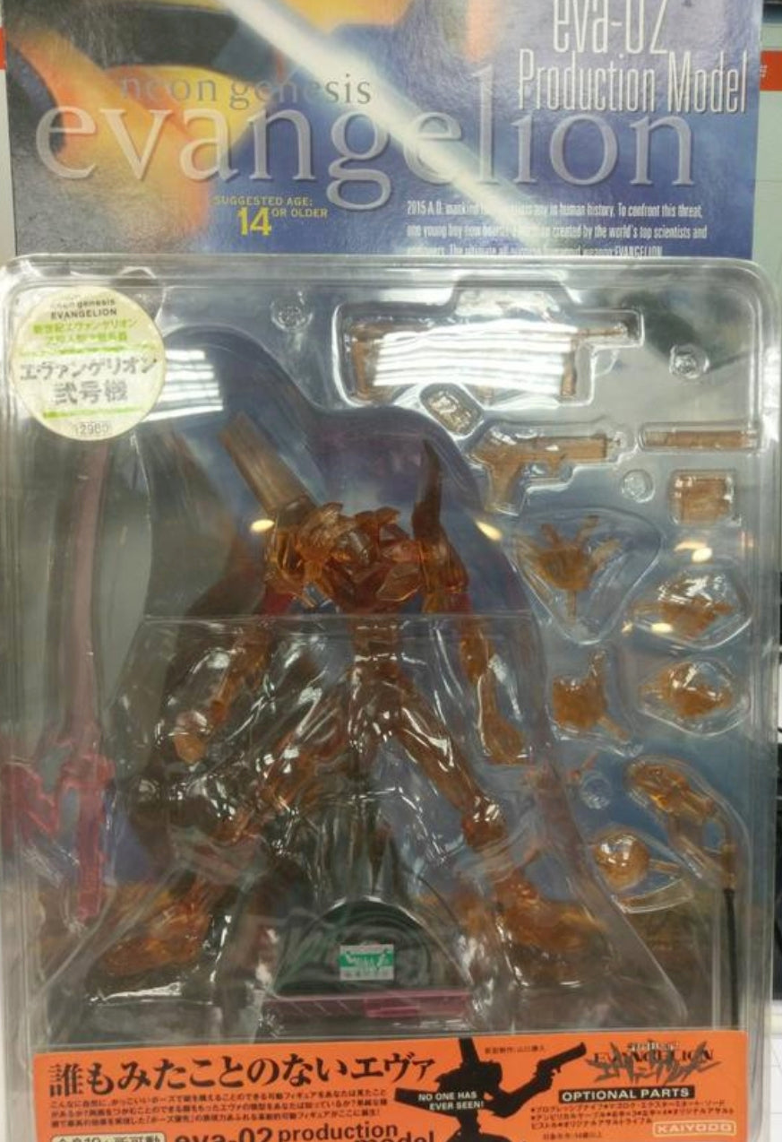 Kaiyodo Neon Genesis Evangelion Production Model Optional Parts EVA-02 Crystal ver Action Figure