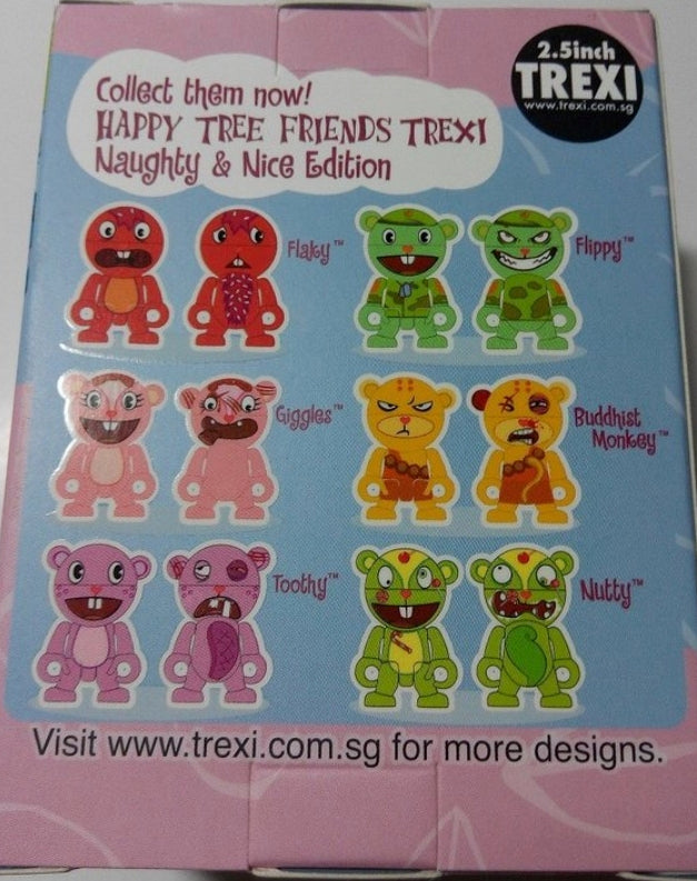 Play Imaginative Trexi Happy Tree Friends Naughty & Nice Edition 6 2.5" Vinyl Figure Set