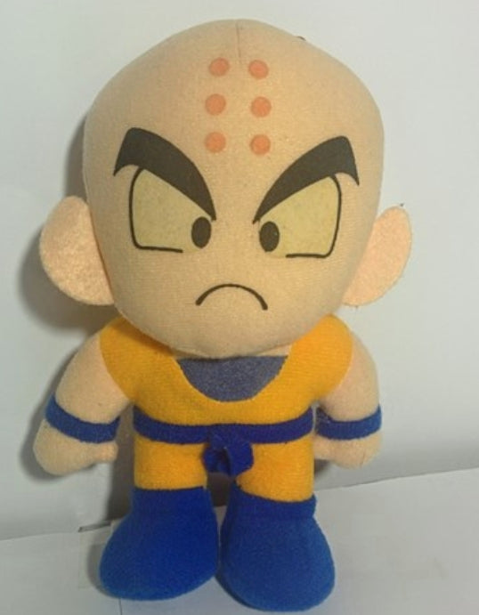 Bandai 1992 Dragon Ball Z DBZ Krillin 5" Plush Doll Figure