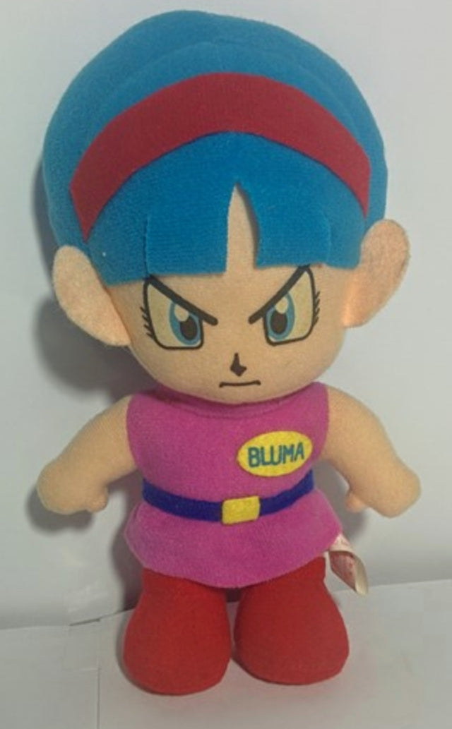 Bandai 1992 Dragon Ball Z DBZ Bulma 5" Plush Doll Figure