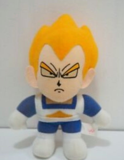 Bandai 1992 Dragon Ball Z DBZ Super Saiyan Vegeta 5" Plush Doll Figure