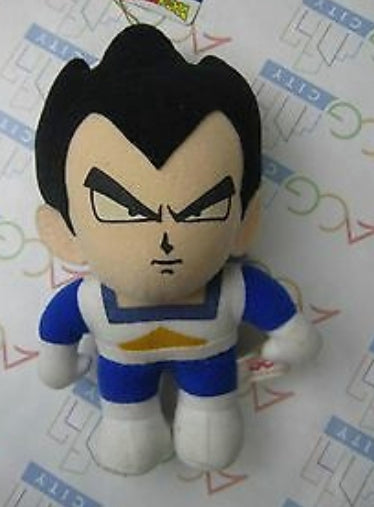 Bandai 1992 Dragon Ball Z DBZ Vegeta 5" Plush Doll Figure