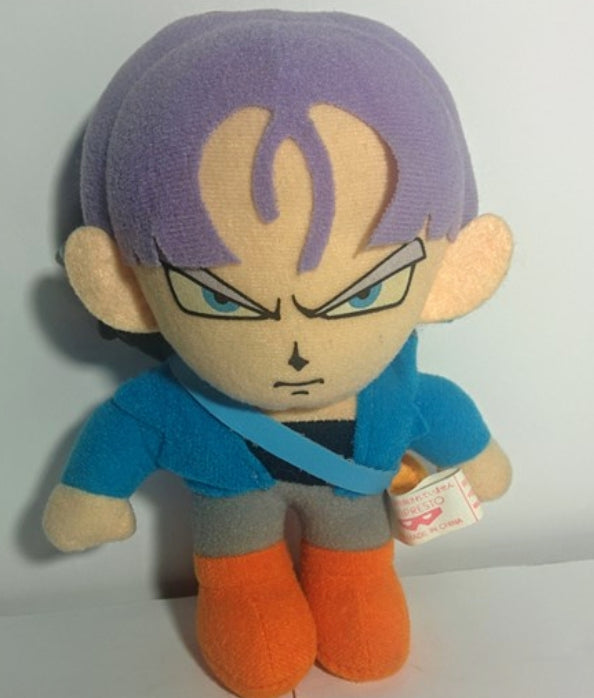 Bandai 1992 Dragon Ball Z DBZ Trunks 5" Plush Doll Figure