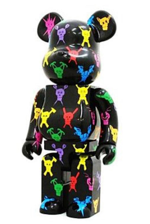 Medicom Toy Be@rbrick 400% Futura x Stussy Destiny Skullacons 11" Vinyl Collection Figure