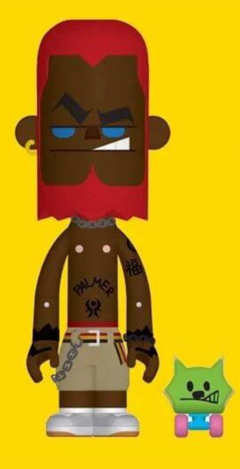 Crazysmiles Michael Lau Gardenqer QBrian 6" Vinyl Figure