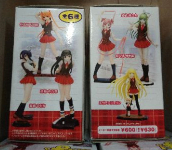 Konami Magister Negi 6 Trading Collection Figure Set