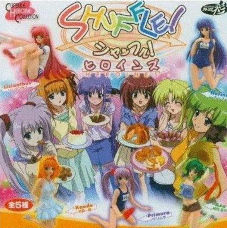 Atelier Sai Shuffle Heroines Gashapon 5 Trading Figure Set