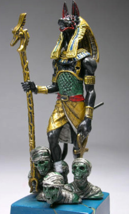 Yanoman Demon's Chronicle Part V 5 Egyptian Gods Anubis Chess Figure Used