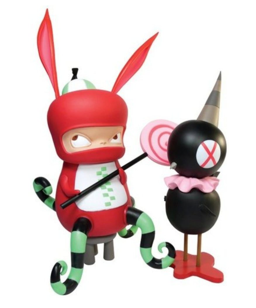 MINDstyle 2008 Kathie Olivas Benny & Red Bird Hot Edition ver 8" Vinyl Figure