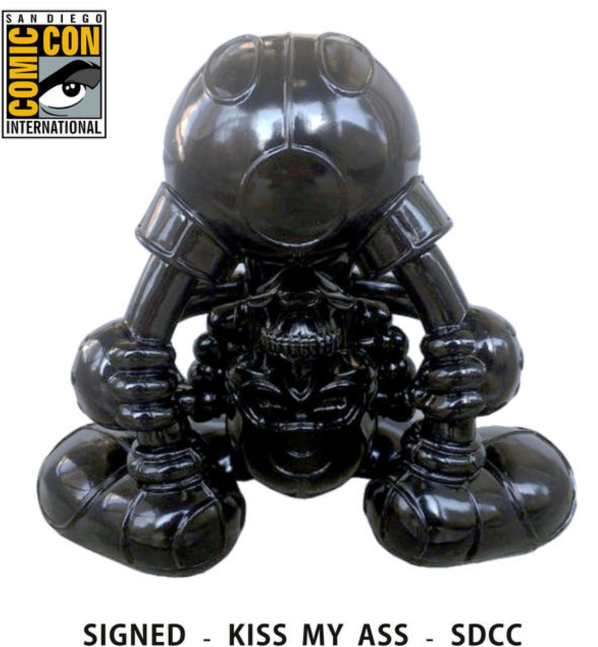 BlackBook Toy 2015 David Flores SDCC Kiss My Ass Black ver 9" Action Figure