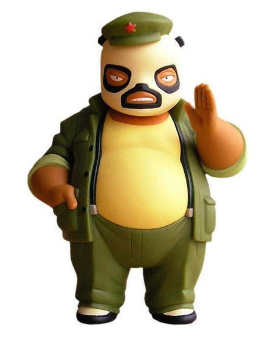 Muttpop 2006 Gobi & Jerry Frissen El Panda Original ver 8" Vinyl Figure