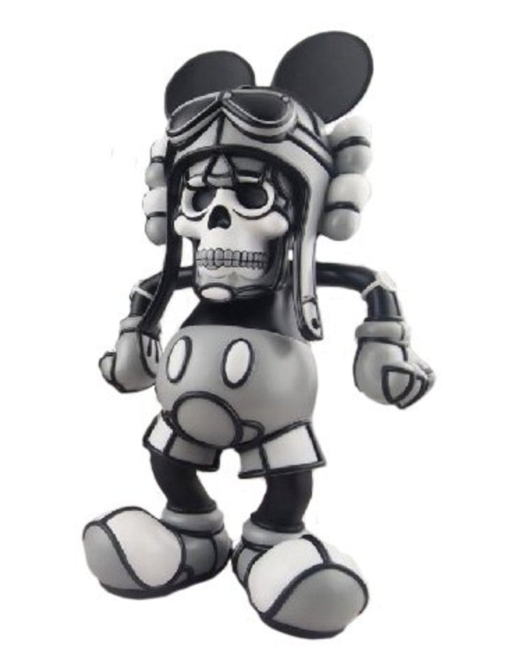 BIC Plastics 2012 David Flores Deathead Monochrome Mintyfresh Exclusive ver 10" Vinyl Figure
