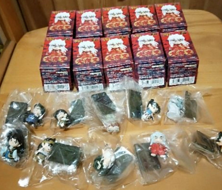 Popy Inuyasha Mini Big Head 9+1 Secret 10 Trading Figure Set