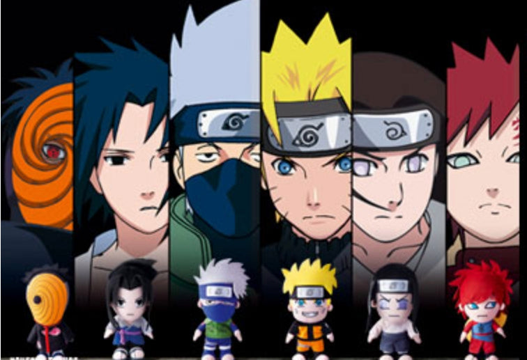 Mcdonalds 2013 Naruto Shippuden Tobi Uchiha Obito 7" Plush Doll Figure