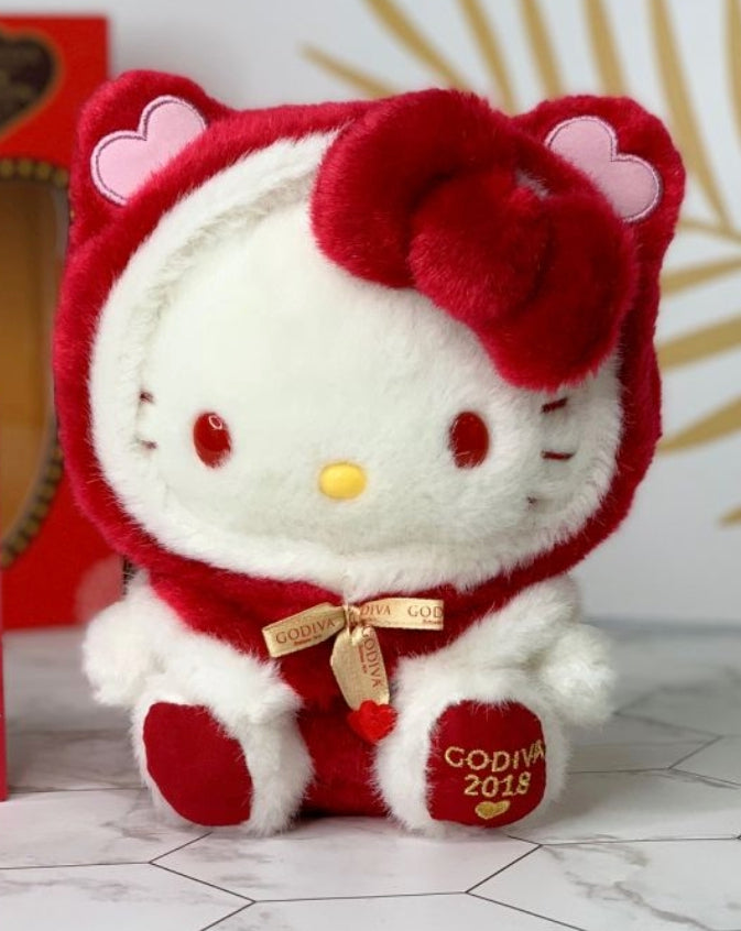 Sanrio Hello Kitty x Godiva 2018 ver Plush Doll 6" Collection Figure