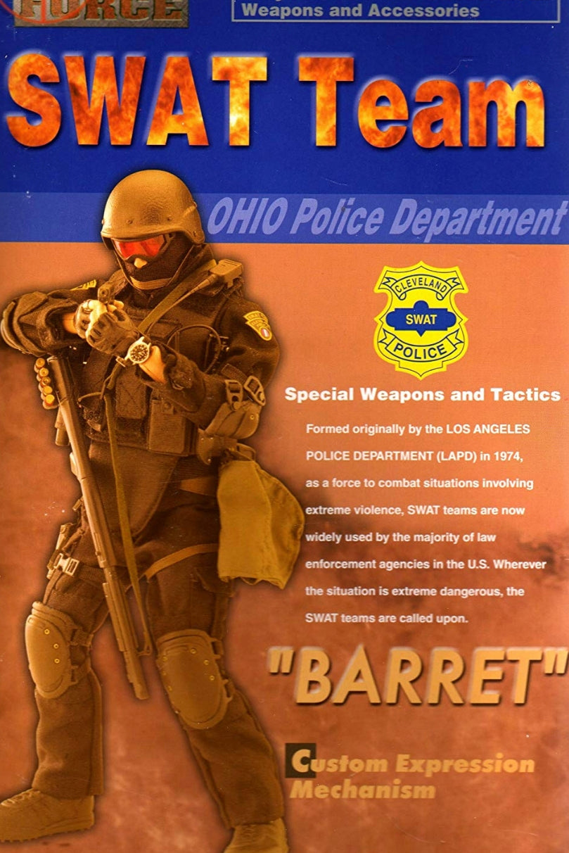 BBi 12" 1/6 Collectible Items Elite Force SWAT Team Special Weapons and Tactics Barret Action Figure