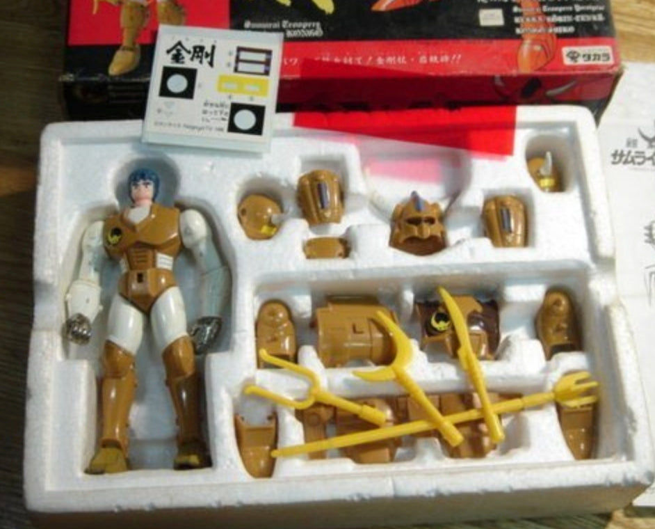 Takara 1988 Ronin Warriors Yoroiden Samurai Troopers Kongo Action Figure