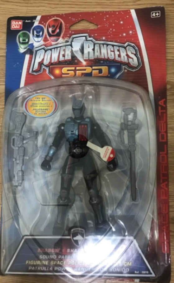 Bandai Power Rangers Dekaranger SPD Space Patrol Delta Shadow Ranger Action Figure