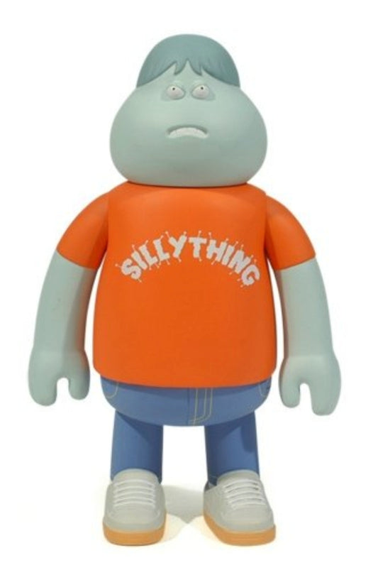 Amos Toys James Jarvis Leon Silly Thing Orange ver Vinyl Figure Used