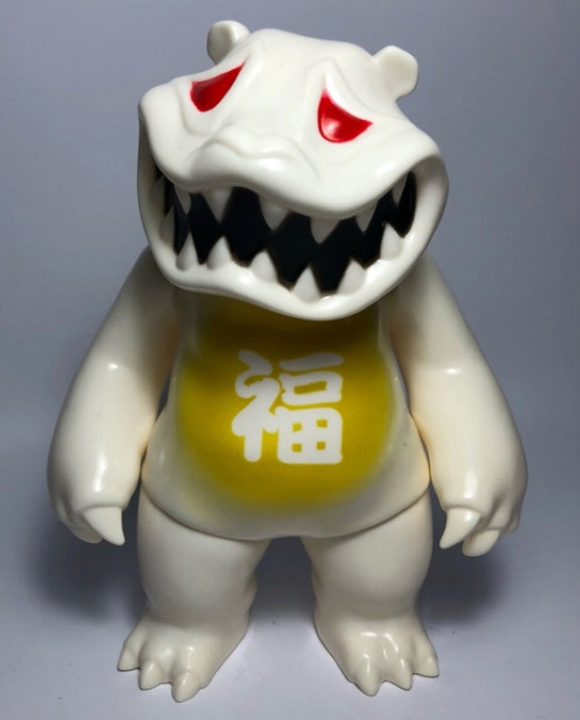Mad Panda Factory Hariken Mad Panda Fortune White ver 7" Vinyl Figure Used