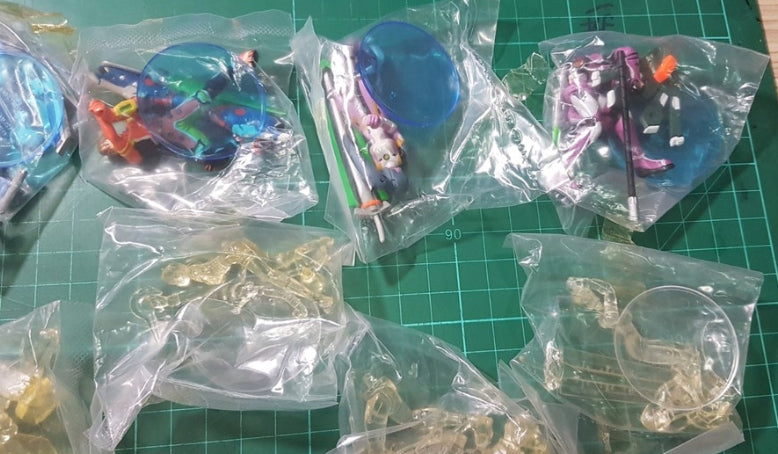 Yujin Phantasy Star Online PSO Gashapon Episode I&II 6+6 Mini Trading Figure Set