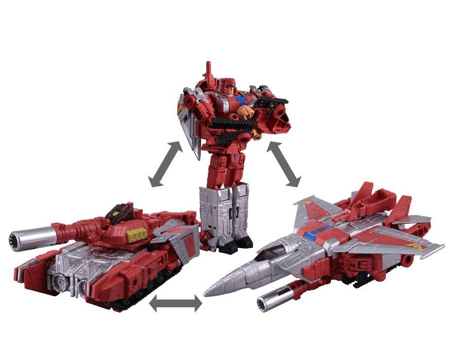 Takara Street Fighter x Transformers Ryu Convoy Vega Megatron Action Figure